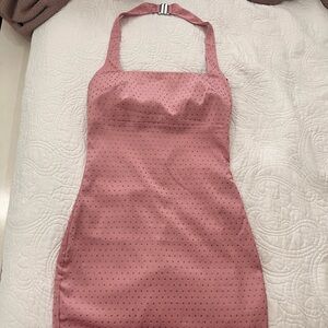 Pink Oh Polly Sparkly Dress